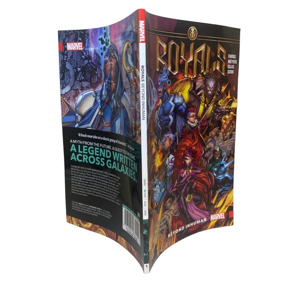 Marvel Royals Beyond Inhuman Volume 1 Comic Book - Picture 4 of 5